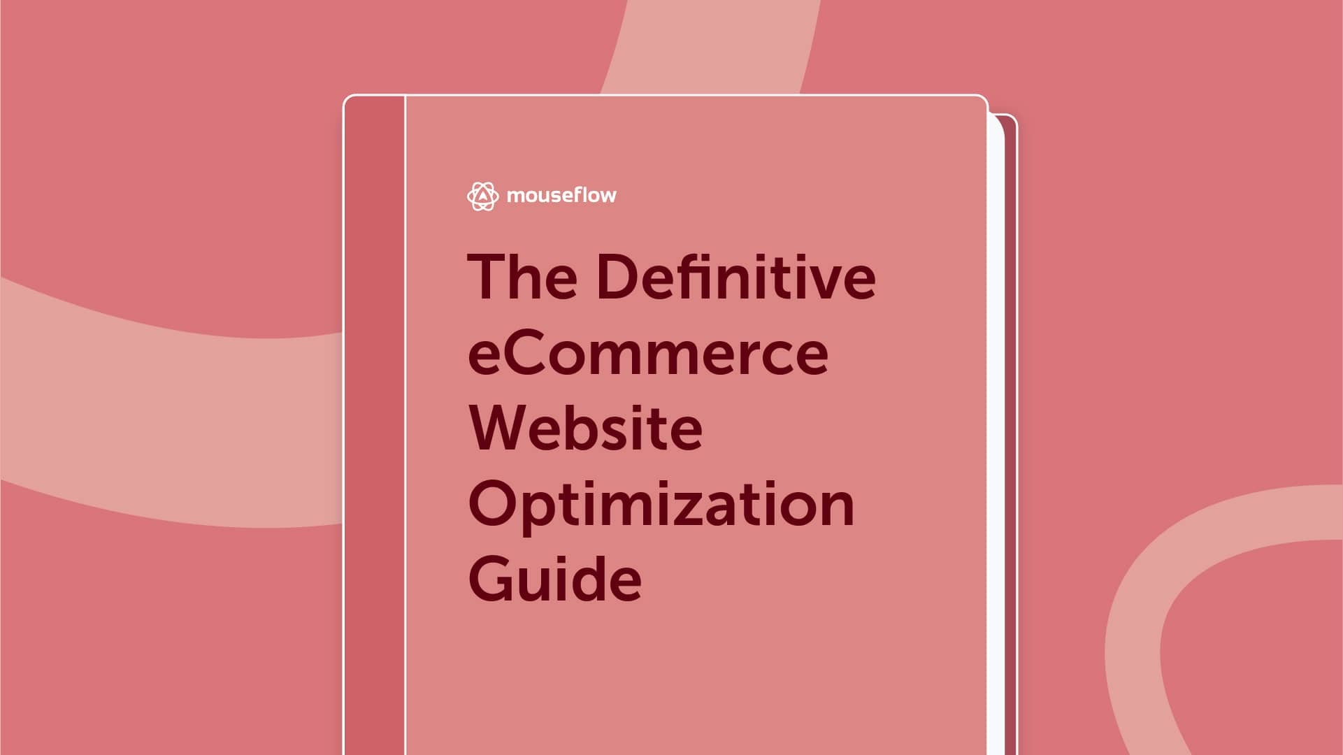 a book illustration for The Definitive Guide for eCommerce Optimjization by Mouseflow