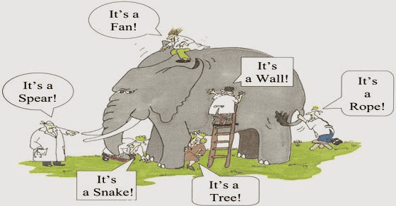 Elephant metaphor for ux web design